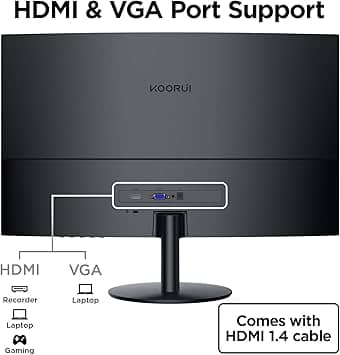 KOORUI 27N5CA Monitors