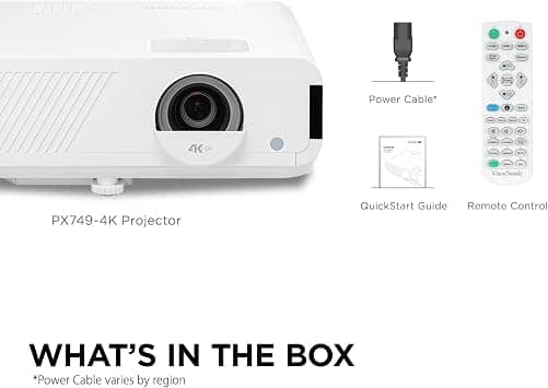ViewSonic PX700HDH-cr Projectors Refurbished - Excellent