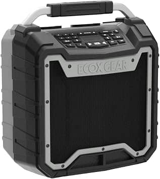 ECOXGEAR ECOTREK Portable Bluetooth Speakers Gray New