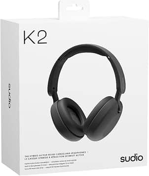 Sudio K2 Black Headphones & Earbuds New