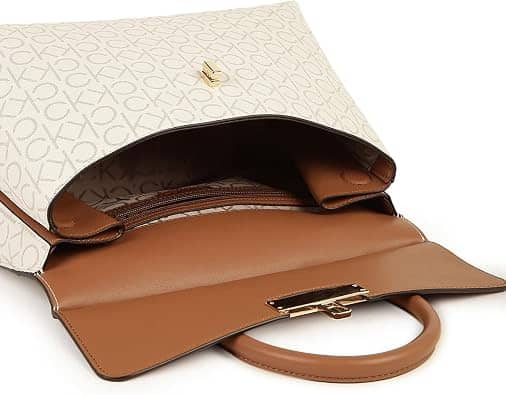 Calvin Klein Becky Top Handle Women's bags Mini Black Vegan Leather New