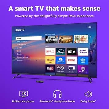 Roku select series TVs