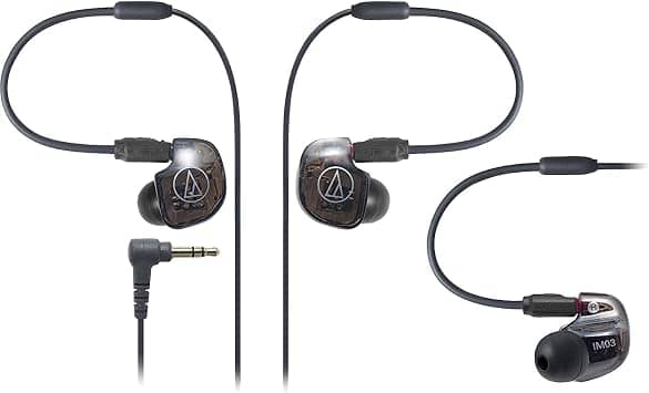 Audio-Technica ATH-IM03 Headphones & Earbuds Black New