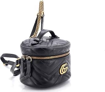 Gucci GG Marmont Backpack Women's bags Mini Black Leather New