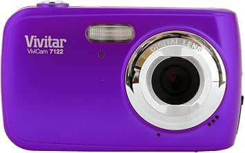 Vivitar 7122BL Digital Cameras Blue New Body Only