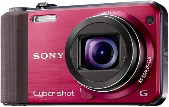 Sony DSC HX7V Digital Cameras Red New Body Only