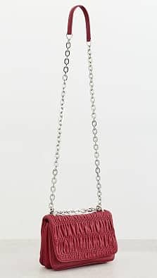 Prada Gaufre Crossbody Women's bags Small Red Nappa New