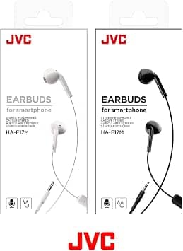 JVC HAF17MB Headphones & Earbuds Black New