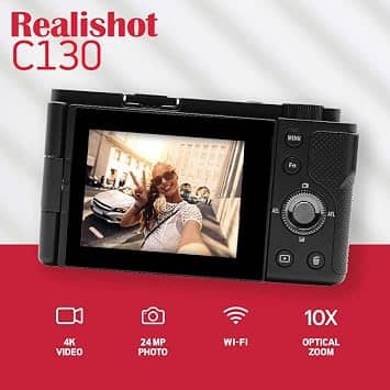 AgfaPhoto Realishot C130 Digital Cameras Black New Body Only
