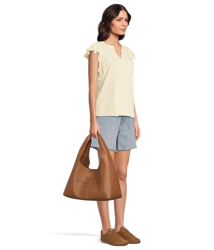 Marc Jacobs The Sack Bag Shoulder Bag Women's bags Small White Leather New