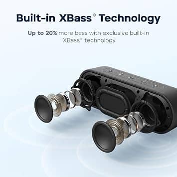 Tribit XSound Go Portable Bluetooth Speakers Black New