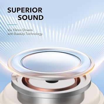 Soundcore Life A3i Headphones & Earbuds White New