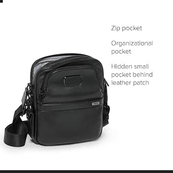 Tumi Pocket bag Shoulder Bag Women's bags Black New