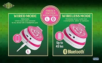 eKids WK-B52GL Headphones & Earbuds Wicked Glinda New