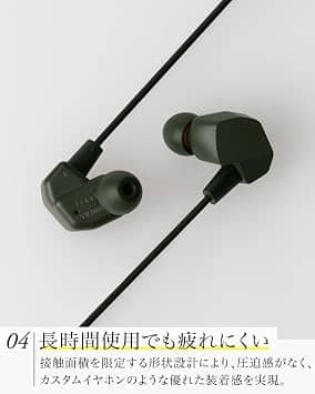 Final VR2000 Headphones & Earbuds Dark Olive New