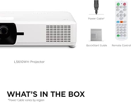 ViewSonic LS610WH Projectors New