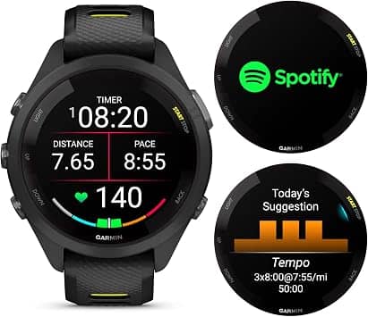 Garmin Forerunner 265S Smartwatches Black 42 New
