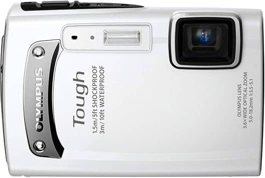 OM SYSTEM TG-310 Tough Digital Cameras White New Body Only