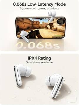 QCY MeloBuds N20 Headphones & Earbuds White New