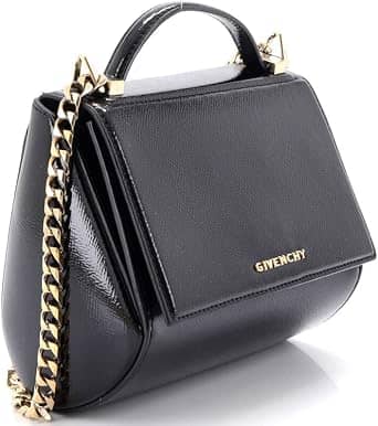 Givenchy Pandora Box Crossbody Women's bags Mini Black Patent New