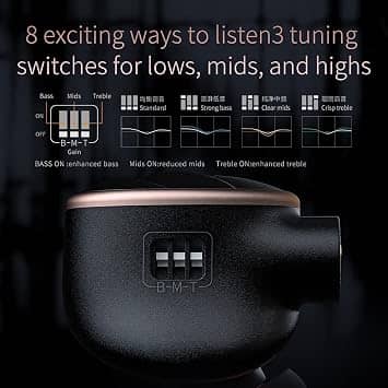 FiiO FH5s Headphones & Earbuds Black New