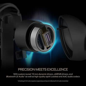 Creative EF1160 Headphones & Earbuds Black New