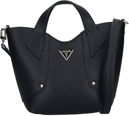 Guess Darcy Shoulder Bag Women's bags Large Black Faux Leather New