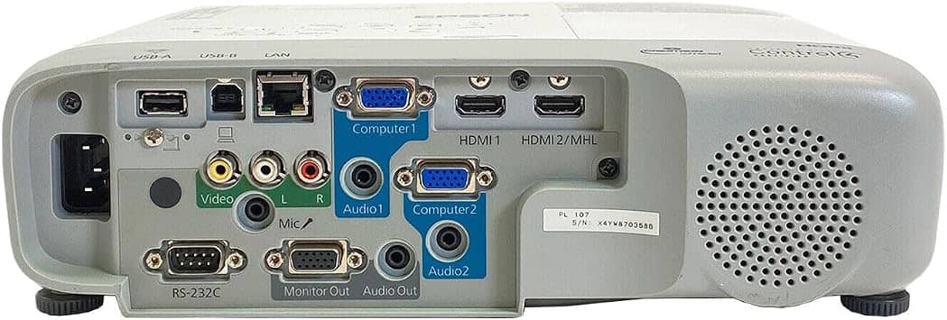 Epson PowerLite 107 Projectors Refurbished - Good