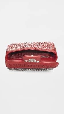 Prada Gaufre Crossbody Women's bags Small Red Nappa New