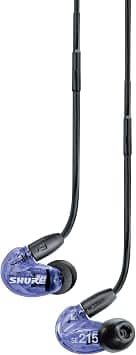 Shure SE215SPE-PL Headphones & Earbuds Purple New