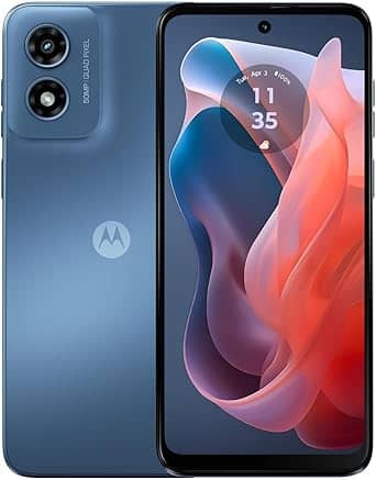 Motorola Moto G Play (2024) Cell Phones Blue 128GB Unlocked Used - Good