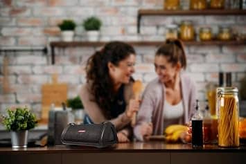 Aiwa Exos-3 Portable Bluetooth Speakers Black New