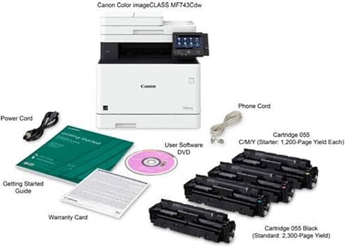 Canon iC MF743Cdw Printers New