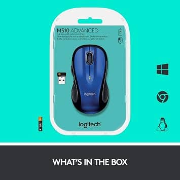 Logitech M510 Mice Red New