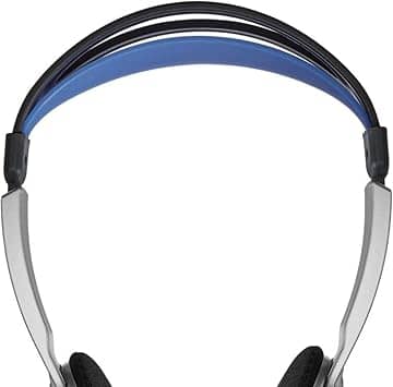 Koss DJ-Style Headphones & Earbuds Silver New