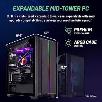 Skytech Gaming Siege Computers New