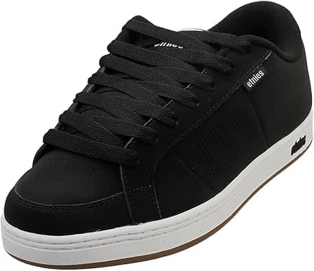 Etnies Kingpin Sneaker Black/Gray M 8.5 / W 10 New
