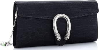 Gucci Dionysus Clutch Women's bags Unspecified Black Satin New
