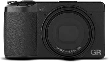 Ricoh GR III HDF Digital Cameras Black New Body Only