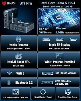 Bmax B11 Pro Computers New