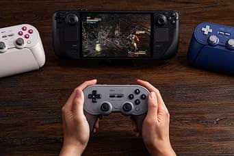 8BitDo Pro 3 Pro Controllers (Game) Gray New