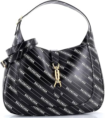 Balenciaga Jackie Shoulder Bag Women's bags Unspecified Black Printed Leather Medium New