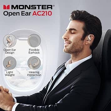Monster E29WH Headphones & Earbuds White New