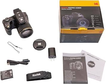 Kodak AZ653 Digital Cameras Black New Body Only