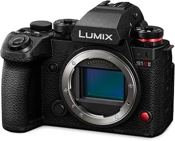 Panasonic LUMIX S1R II Digital Cameras Black New Body Only