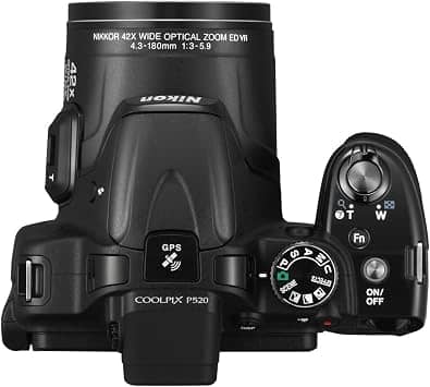Nikon COOLPIX P520 Digital Cameras Black New Body Only