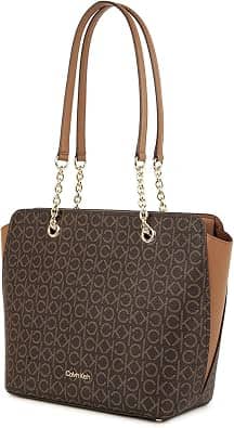 Calvin Klein Hailey Tote Women's bags Black Micro Pebble New