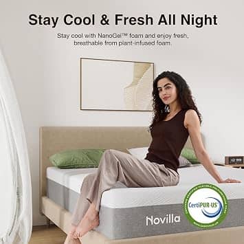 Novilla NV0M801 Mattresses New California King 12"