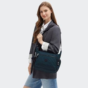 Kipling Gabbie Shoulder Bag Women's bags Small Black Nylon New