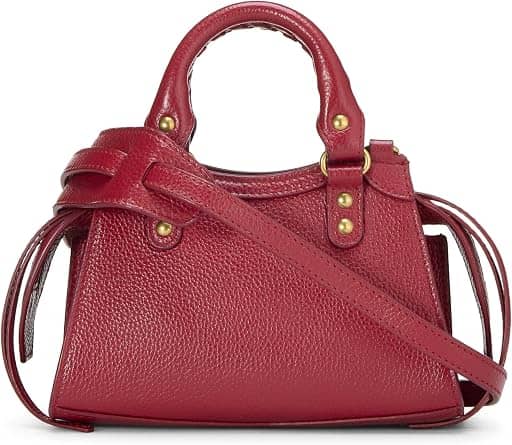 Balenciaga Neo Classic Top Handle Women's bags Unspecified Red Calfskin Gold New